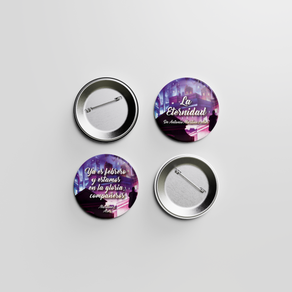 Pack de Chapas "La Eternidad"