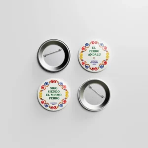 Pack Chapas "El Perro Andalú"